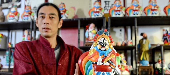 百年&ldquo;三癡齋&rdquo;傳承運河泥塑文化 組圖