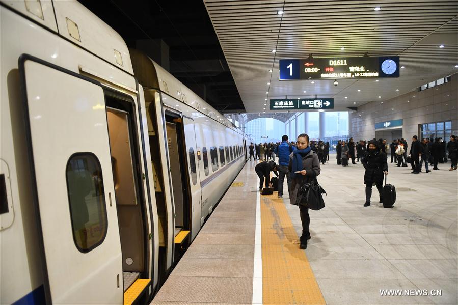 CHINA-SHIJIAZHUANG-JINAN HIGH-SPEED RAILWAY-OPEN (CN)