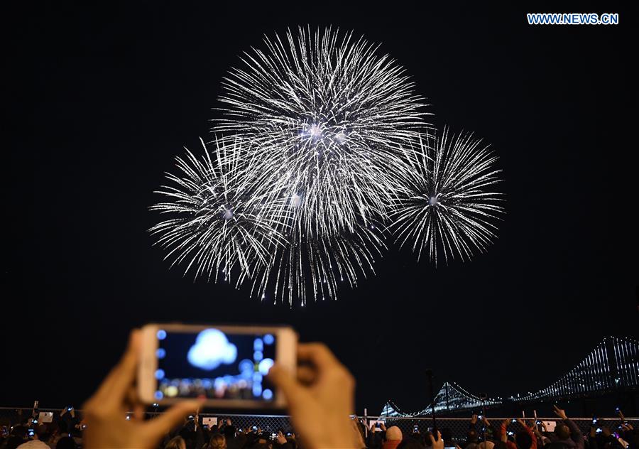 U.S.-SAN FRANCISCO-NEW YEAR-CELEBRATIONS