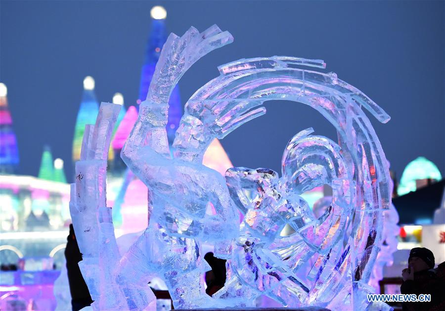 CHINA-HARBIN-ICE SCULPTURE (CN)