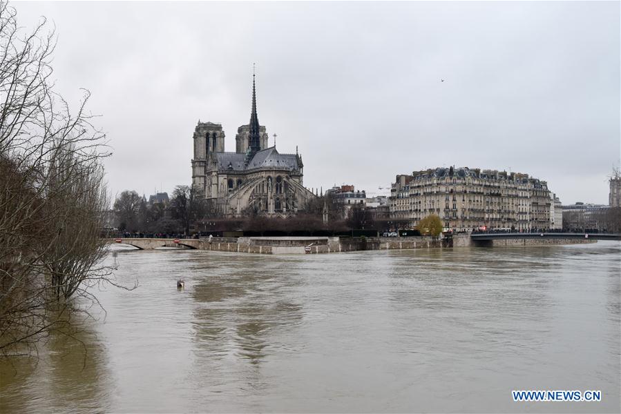 FRANCE-PARIS-SEINE RIVER-FLOOD