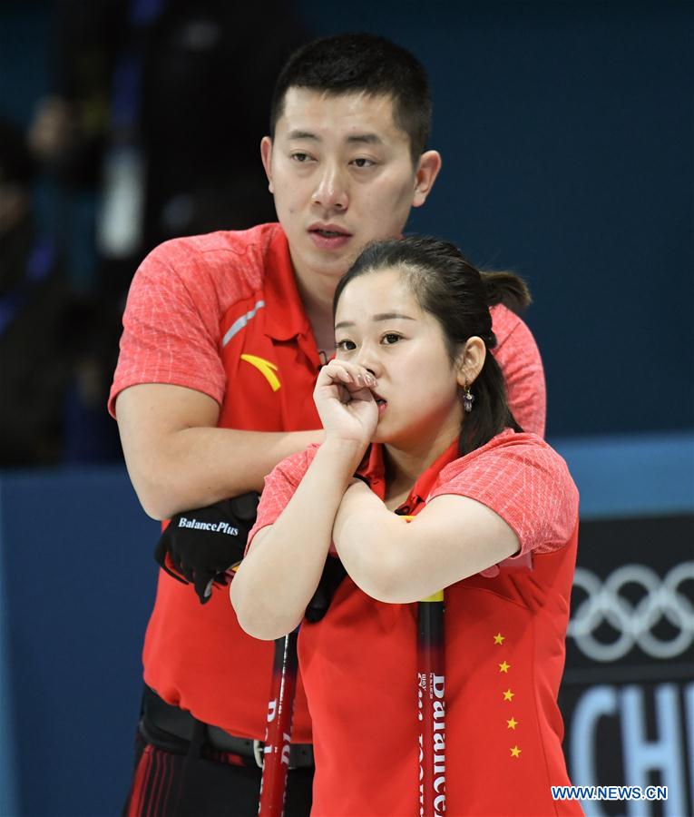 (SP)OLY-SOUTH KOREA-PYEONGCHANG-CURLING-MIXED DOUBLES-CHINA VS SWITZERLAND