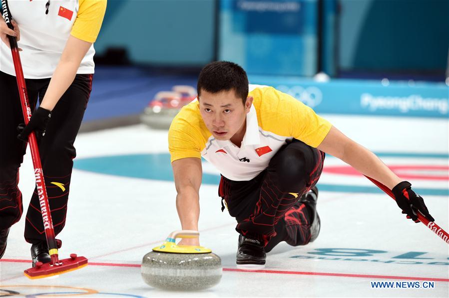 (SP)OLY-SOUTH KOREA-PYEONGCHANG-CURLING-MIXED DOUBLES-CHN VS NOR