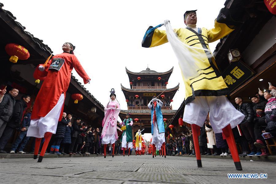 #CHINA-SICHUAN-LANGZHONG-SPRING FESTIVAL (CN)