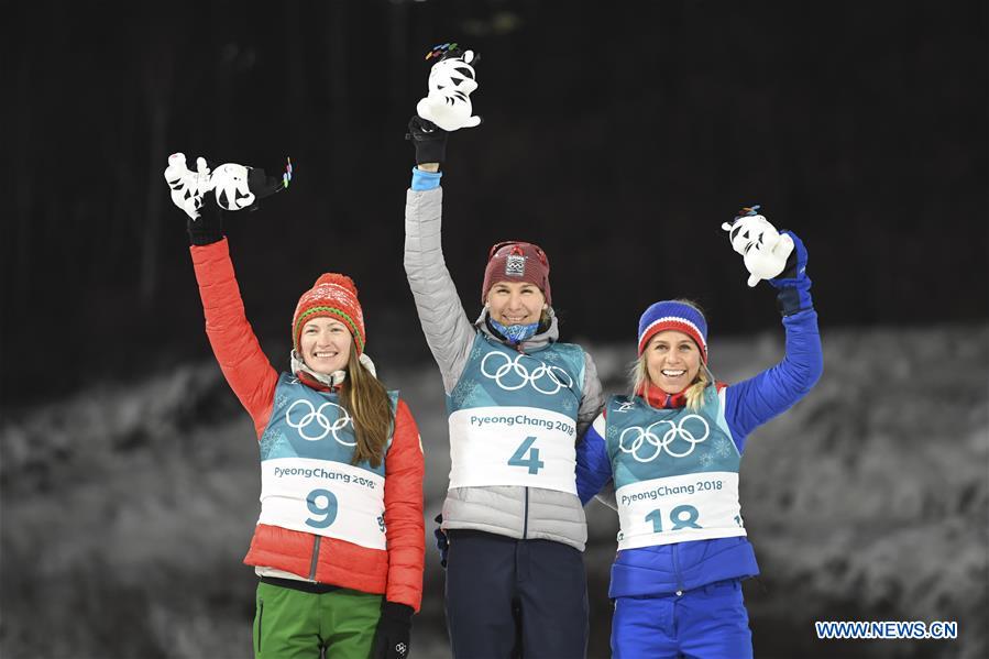 (SP)OLY-SOUTH KOREA-PYEONGCHANG-BIATHLON-WOMEN'S 12.5KM MASS START