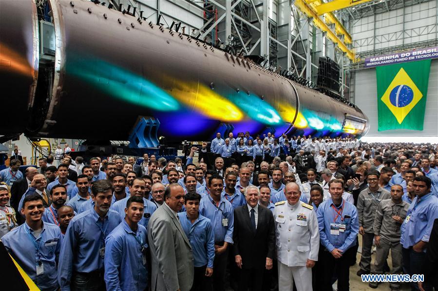 BRAZIL-ITAGUAI-TEMER-SUBMARINE