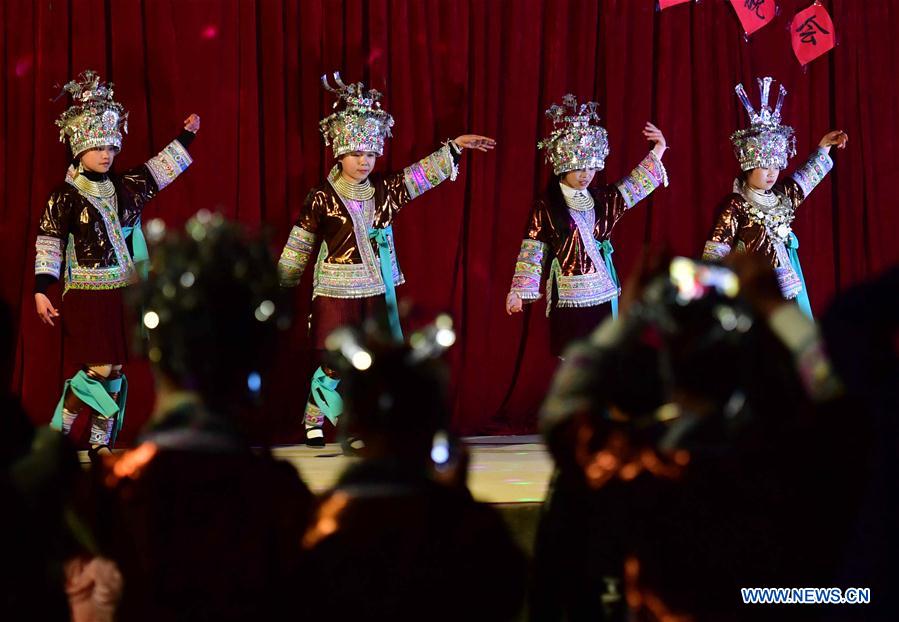 CHINA-GUANGXI-MIAO PEOPLE-SPRING GALA (CN)