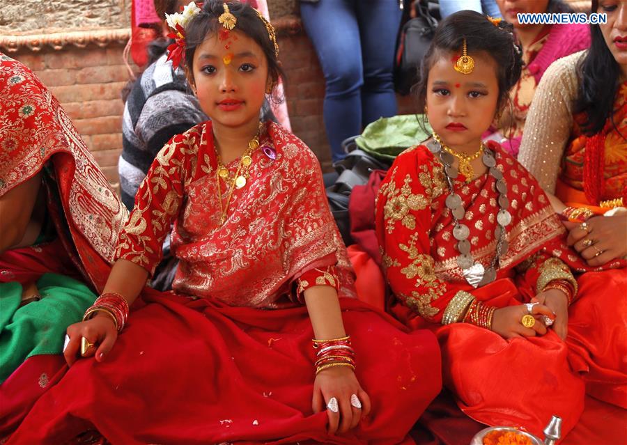 NEPAL-KATHMANDU-BEL BIBAHA CEREMONY