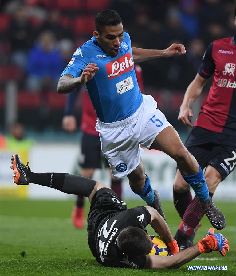 (SP)ITALY-CAGLIARI-SERIE A-NAPOLI-CAGLIARI