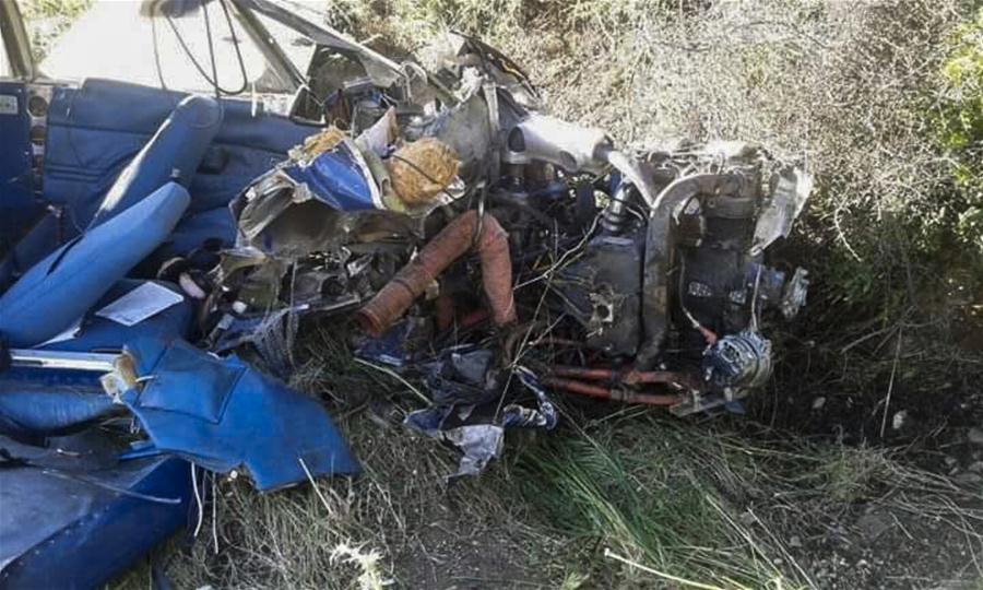 GREECE-FOKIDA-PLANE-CRASH