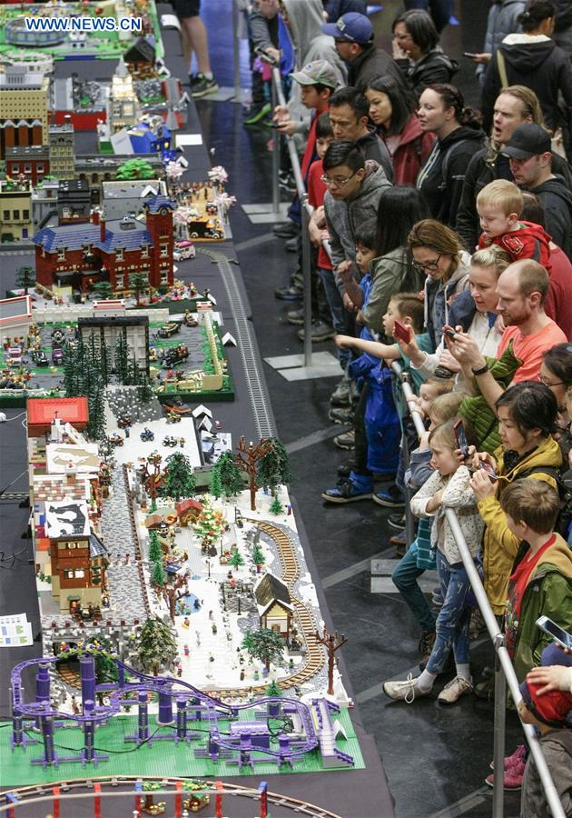 CANADA-VANCOUVER-LEGO-EXHIBITION