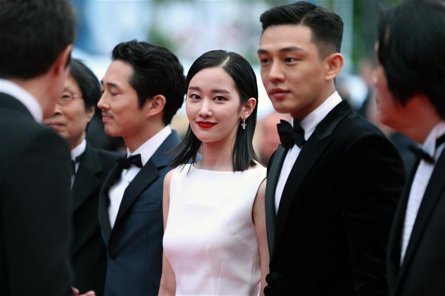 FRANCE-CANNES-71ST INTERNATIONAL FILM FESTIVAL-BURNING-RED CARPET