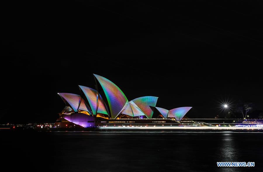 AUSTRALIA-SYDNEY-VIVID SYDNEY LIGHT SHOW