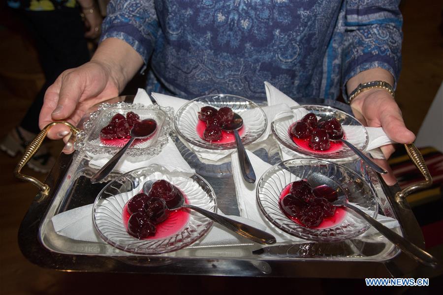 GREECE-METAXOCHORI-CHERRY FESTIVAL