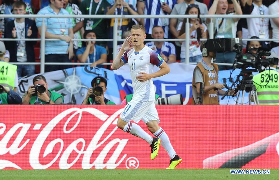 (SP)RUSSIA-MOSCOW-2018 WORLD CUP-GROUP D-ARGENTINA VS ICELAND