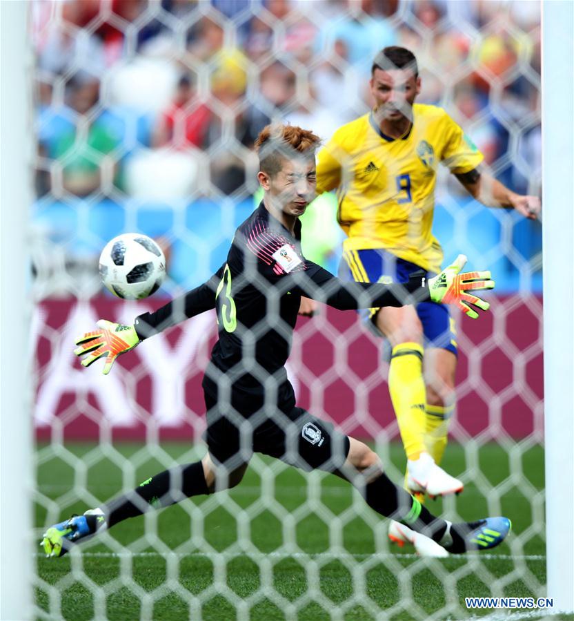 (SP)RUSSIA-NIZHNY NOVGOROD-2018 WORLD CUP-GROUP F-SWEDEN VS SOUTH KOREA