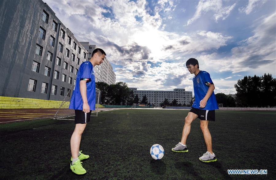 CHINA-CHANGCHUN-VISUALLY IMPAIRED STUDENTS-FOOTBALL (CN)