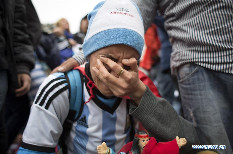 (SP)ARGENTINA-BUENOS AIRES-WORLD CUP-FANS