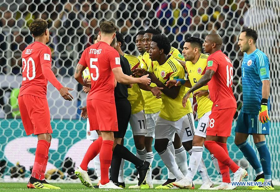 (SP)RUSSIA-MOSCOW-2018 WORLD CUP-ROUND OF 16-ENGLAND VS COLOMBIA