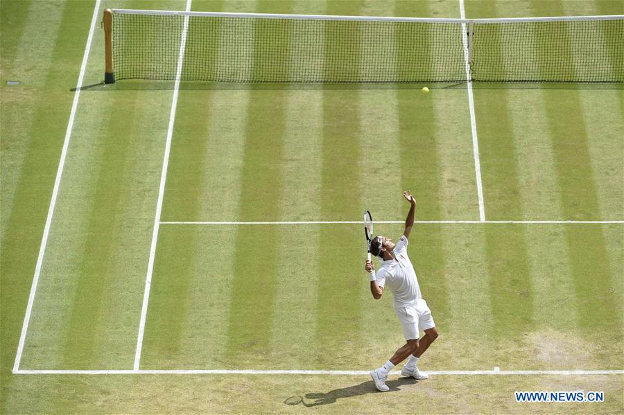 (SP)BRITAIN-LONDON-TENNIS-WIMBLEDON-DAY 7