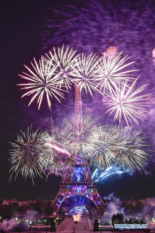 FRANCE-PARIS-BASTILLE DAY-FIREWORKS