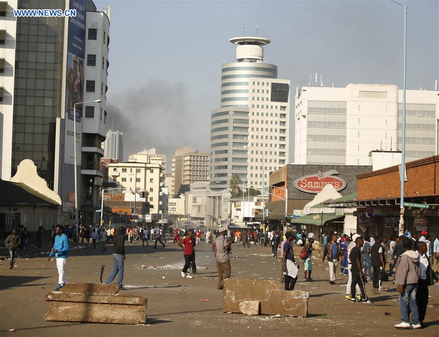 ZIMBABWE-HARARE-PROTEST