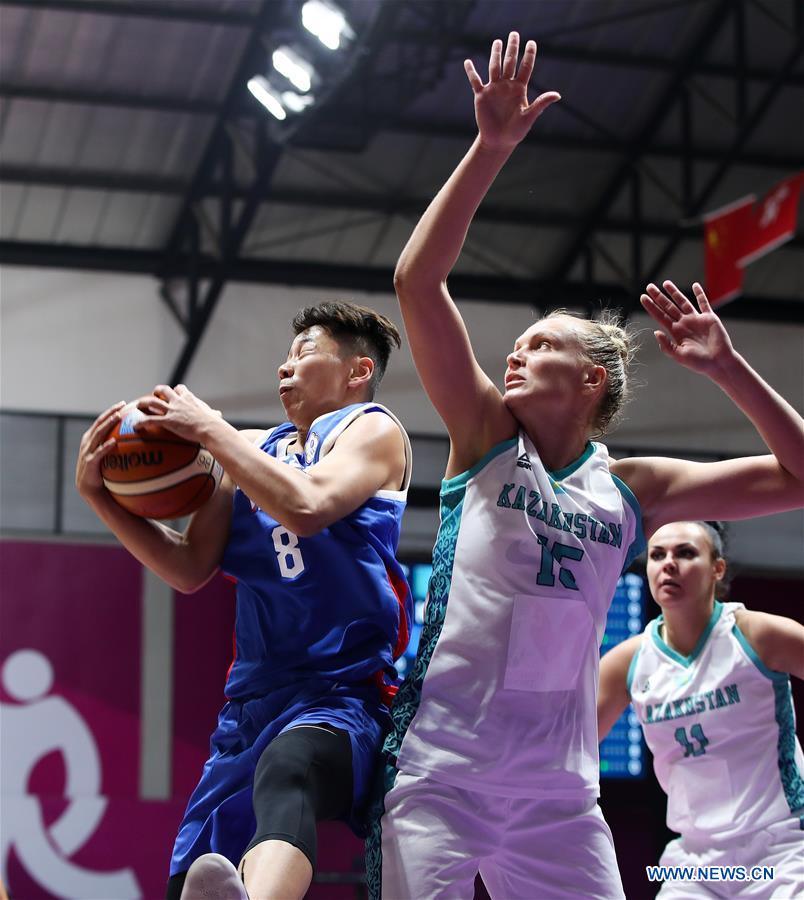 (SP)INDONESIA-JAKARTA-ASIAN GAMES-BASKETBALL-CHINESE TAIPEI VS KAZAKHSTAN