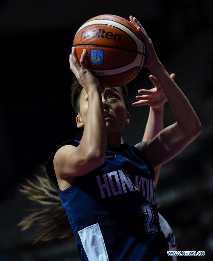 (SP)INDONESIA-JAKARTA-ASIAN GAMES-WOMEN'S BASKETBALL-MONGOLIA VS HONG KONG