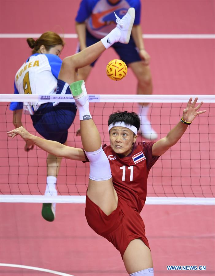 (SP)INDONESIA-PALEMBANG-ASIAN GAMES-SEPAKTAKRAW