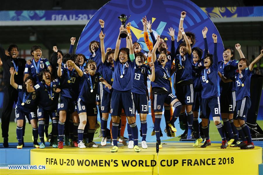 (SP)FRANCE-VANNES-SOCCER-FIFA U20 WOMEN'S WORLD CUP-FINAL-JAPAN VS SPAIN