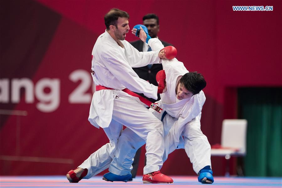 (SP)INDONESIA-JAKARTA-ASIAN GAMES-KARATE-MEN'S -75KG