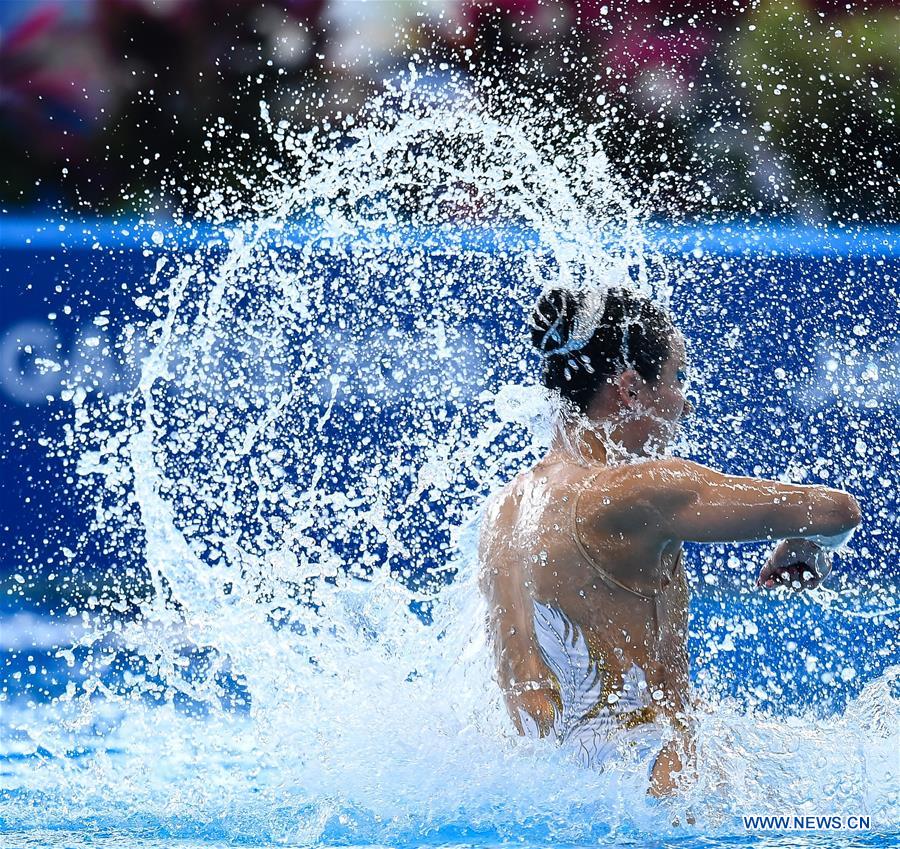 (SP)INDONESIA-JAKARTA-ASIAN GAMES-ARTISTIC SWIMMING