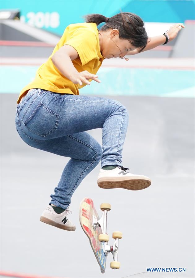 (SP)INDONESIA-PALEMBANG-ASIAN GAMES-SKATEBOARD