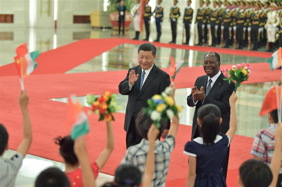 CHINA-BEIJING-XI JINPING-COTE D&rsquo;IVOIRE-PRESIDENT-TALKS (CN)
