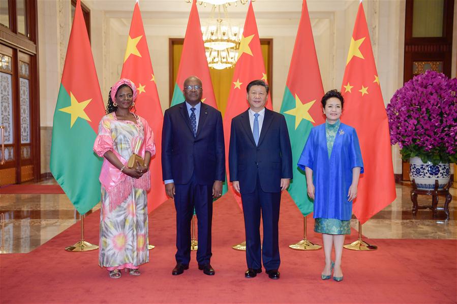 CHINA-BEIJING-XI JINPING-BURKINA FASO-PRESIDENT-TALKS (CN)