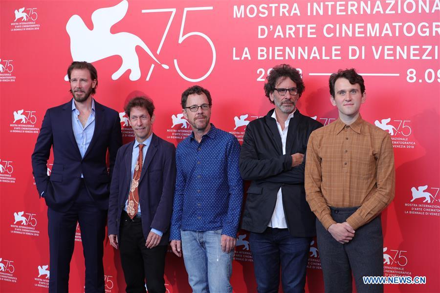 ITALY-VENICE-FILM FESTIVAL-"THE BALLAD OF BUSTER SCRUGGS"-PHOTOCALL