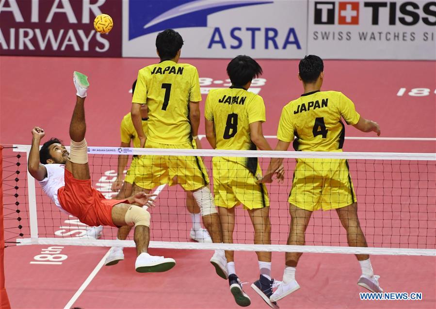 (SP)INDONESIA-PALEMBANG-ASIAN GAMES-SEPAKTAKRAW