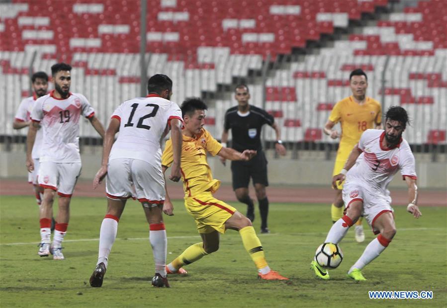 (SP)BAHRAIN-MANAMA-SOCCER-FRIENDLY MATCH-CHINA VS BAHRAIN