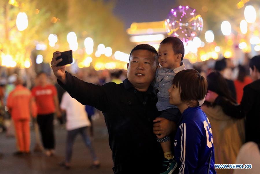 #CHINA-HEBEI-ZHENGDING-NIGHT VIEW (CN)