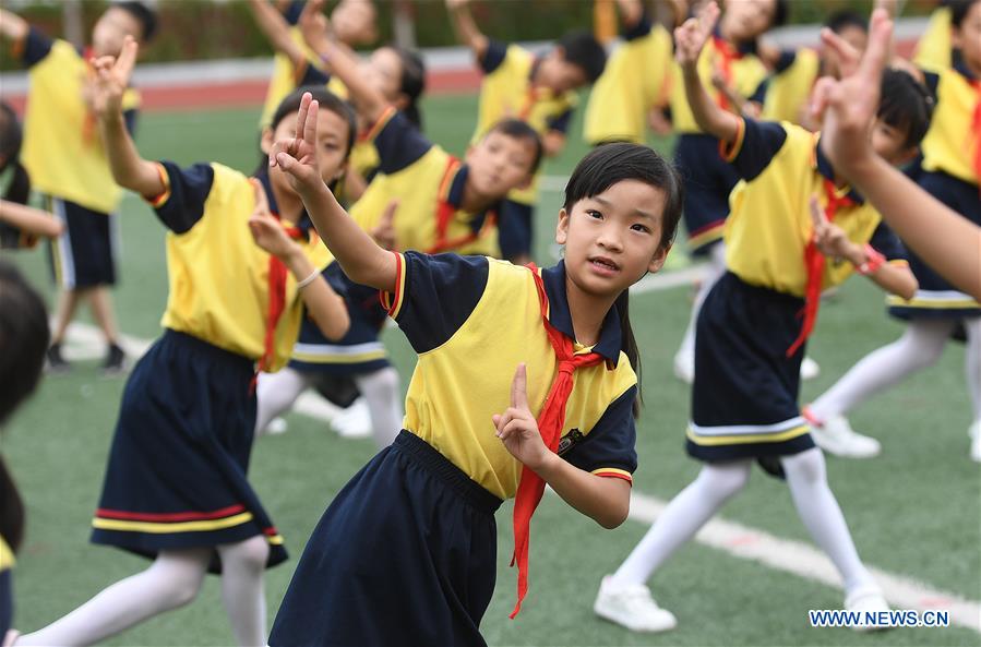 (SP)CHINA-JIANGXI-FUZHOU-RADIO GYMNASTICS(CN)