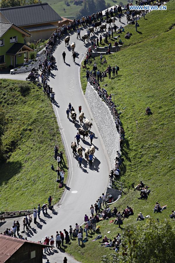 SWITZERLAND-SEEWIS-DESALPE-FESTIVAL