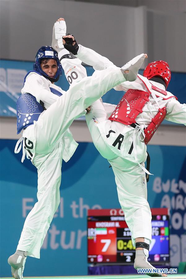 (SP)ARGENTINA-BUENOS AIRES-SUMMER YOUTH OLYMPIC GAMES-TAEKWONDO