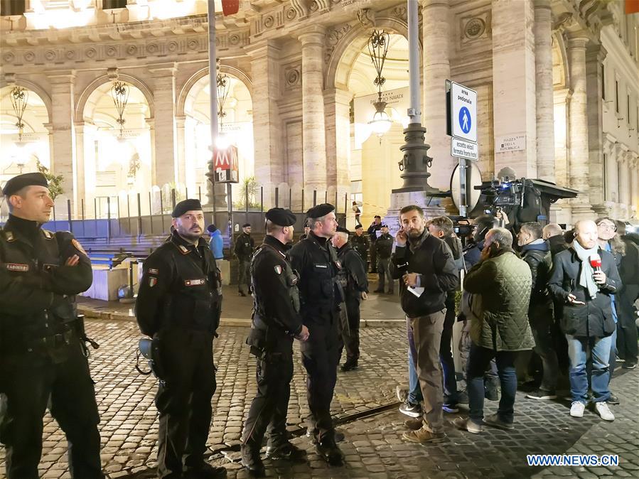 ITALY-ROME-METRO-ESCALATOR-COLLAPSE