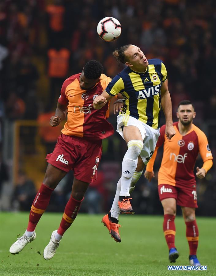 (SP)TURKEY-ISTANBUL-SOCCER-TURKISH SUPER LEAGUE-GALATASARAY VS FENERBAHCE