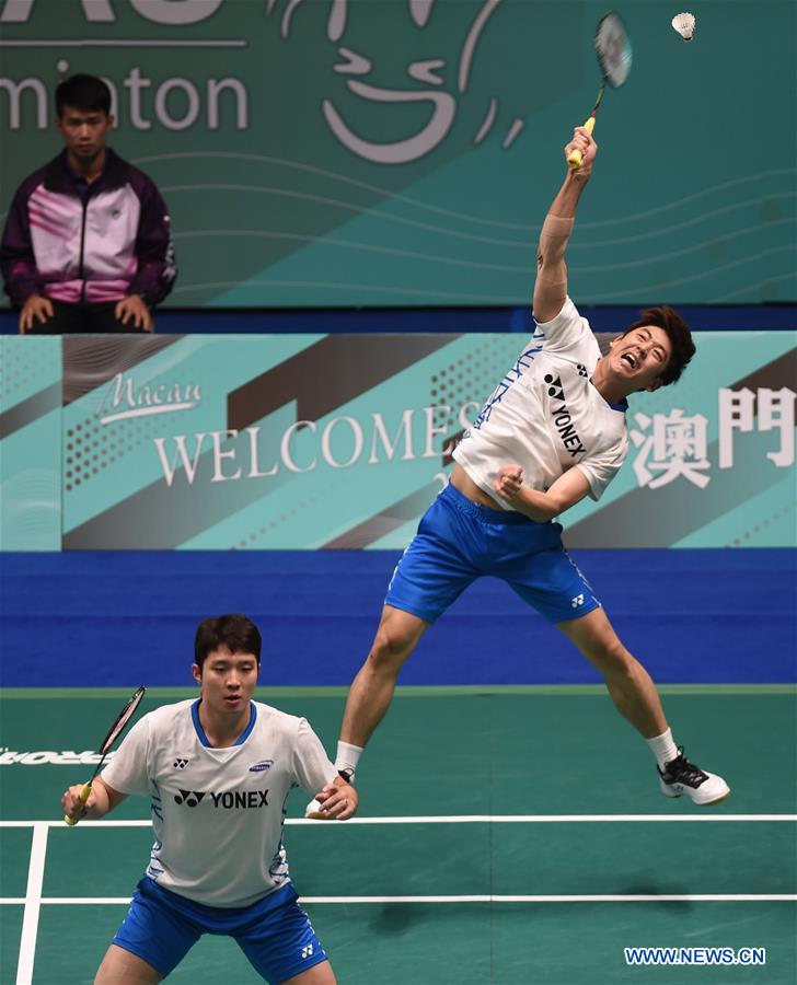 (SP)CHINA-MACAU-BADMINTON-MACAU OPEN