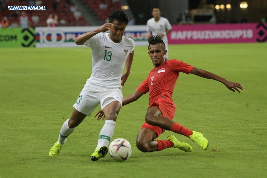 (SP)SINGAPORE-SOCCER-AFF SUZUKI CUP-SINGAPORE VS INDONESIA