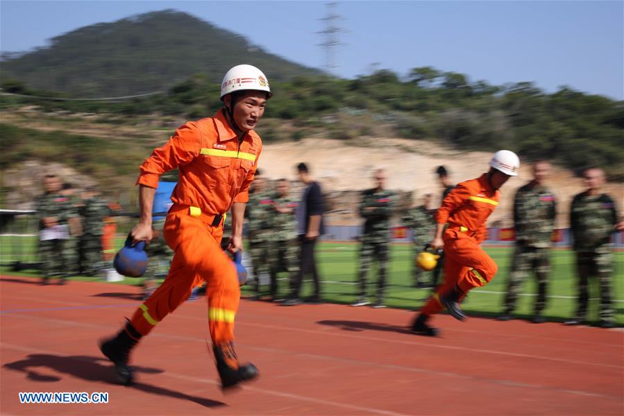 CHINA-FUJIAN-XIAMEN-FIRE DRILL(CN)