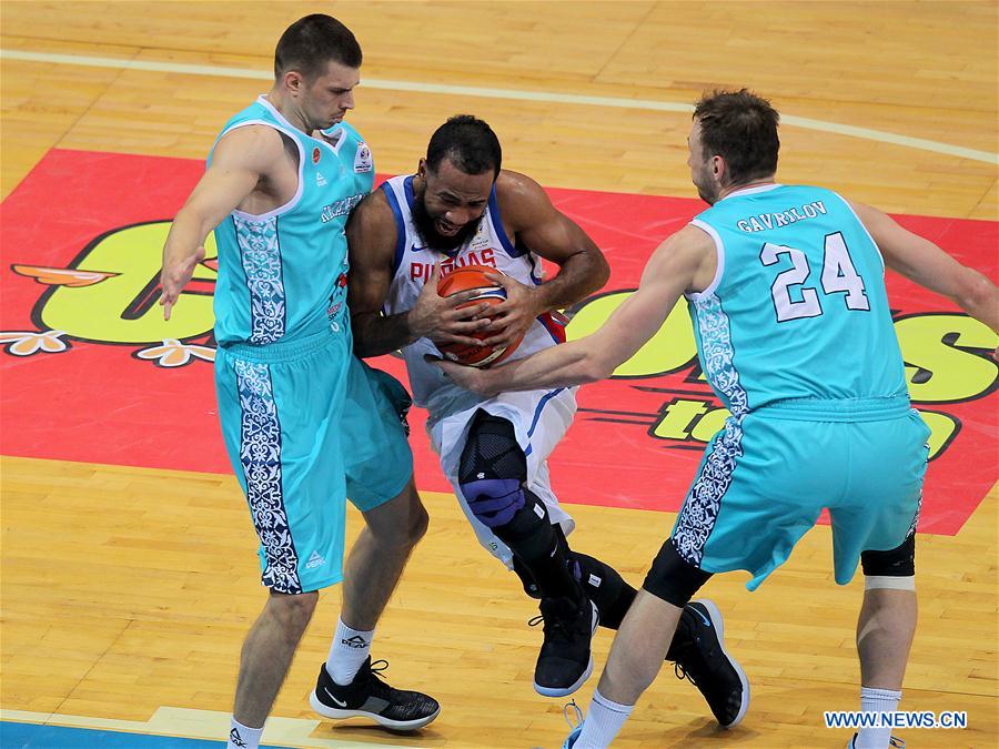 (SP)PHILIPPINES-PASAY CITY-BASKETBALL-FIBA WORLD CUP 2019 QUALIFIERS-PHILIPPINES VS KAZAKHSTAN