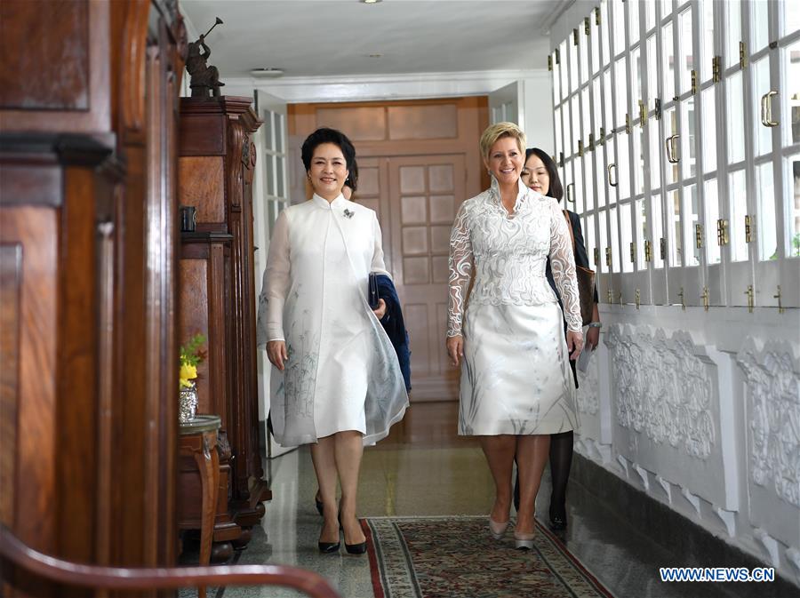 PANAMA-CHINA-PRESIDENTS' WIVES-AIDS PREVENTION