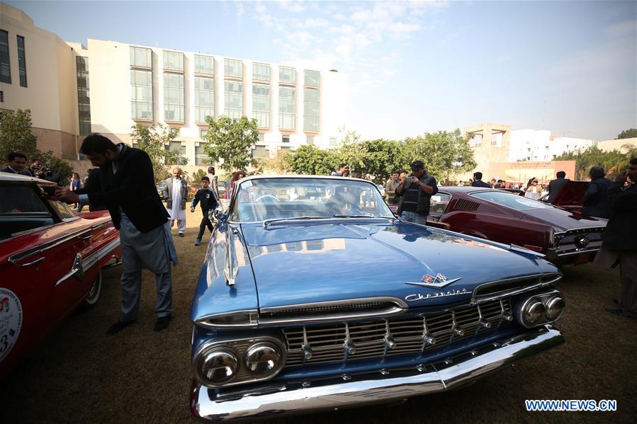 PAKISTAN-ISLAMABAD-VINTAGE CAR SHOW